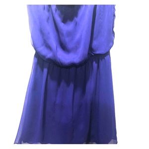 Strapless summer dress.